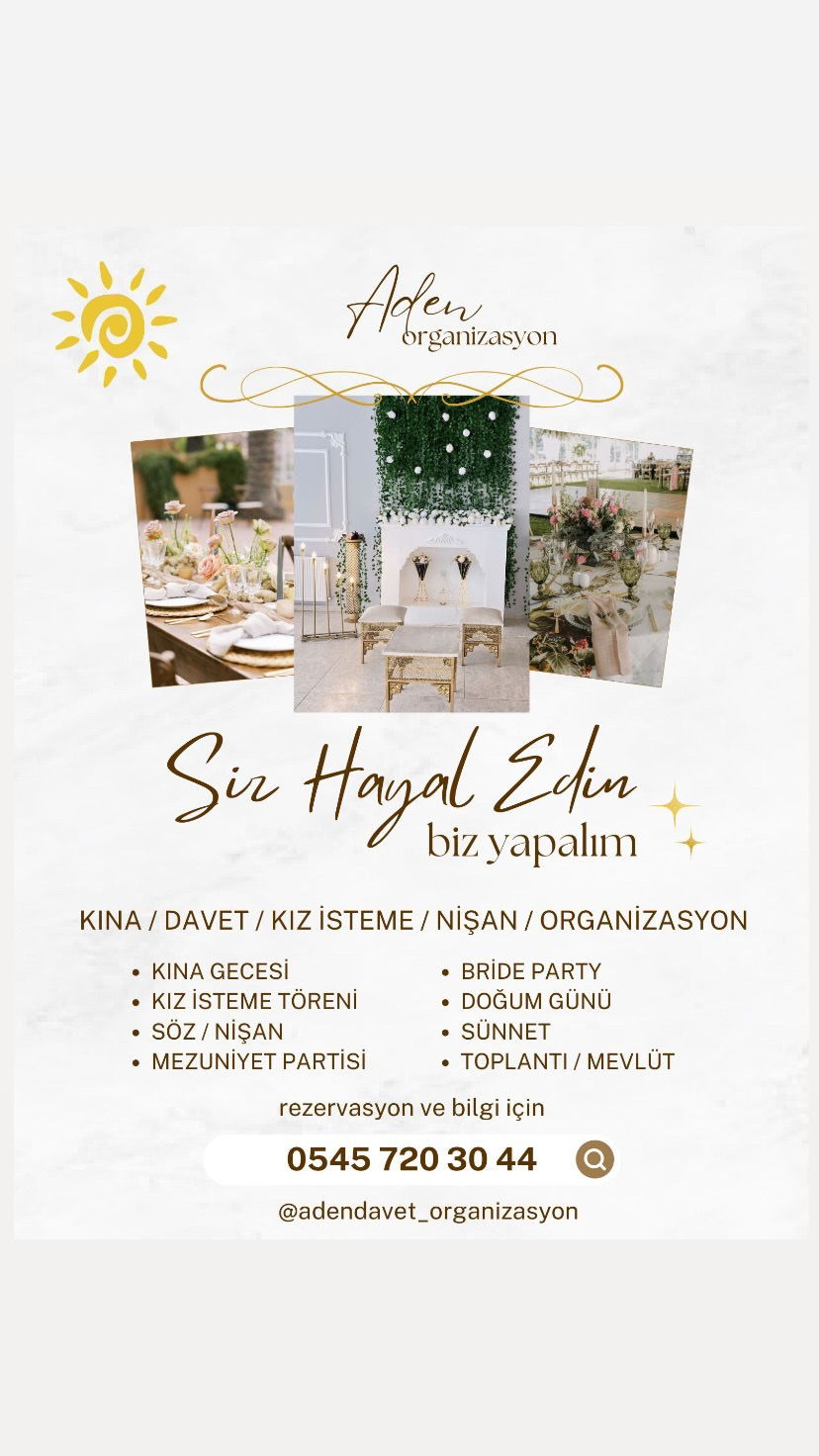 Aden Davet & Organizasyon